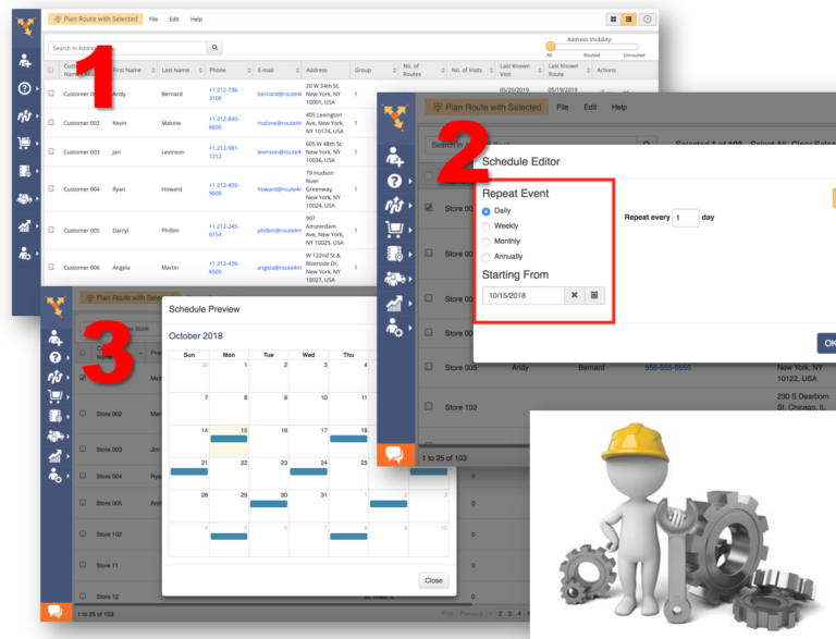 generazione automatica elenco visite immagine
