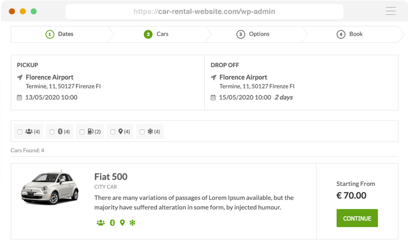 Piattaforma di noleggio auto e carsharing 1 imm1