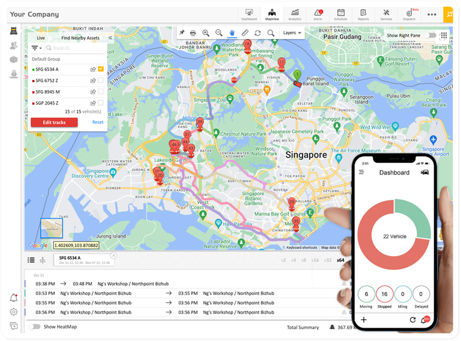 avlview vehicle tracking system